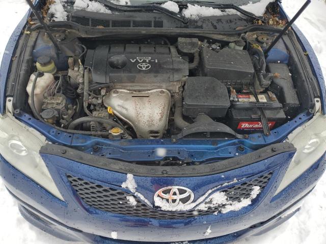 4T1BF3EK8AU554086 - 2010 TOYOTA CAMRY BASE BLUE photo 11