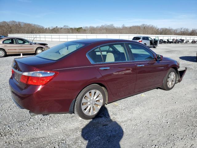 1HGCR2F72DA039242 - 2013 HONDA ACCORD EX BURGUNDY photo 3