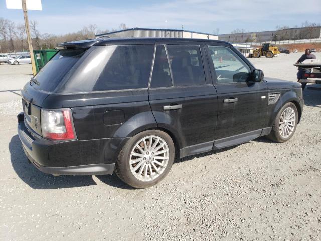 SALSF2D40BA703698 - 2011 LAND ROVER RANGE ROVE HSE BLACK photo 3