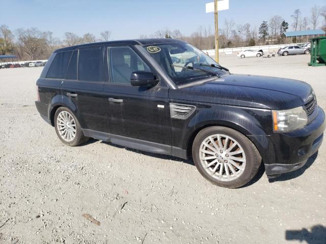 SALSF2D40BA703698 - 2011 LAND ROVER RANGE ROVE HSE BLACK photo 4