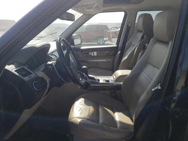 SALSF2D40BA703698 - 2011 LAND ROVER RANGE ROVE HSE BLACK photo 7