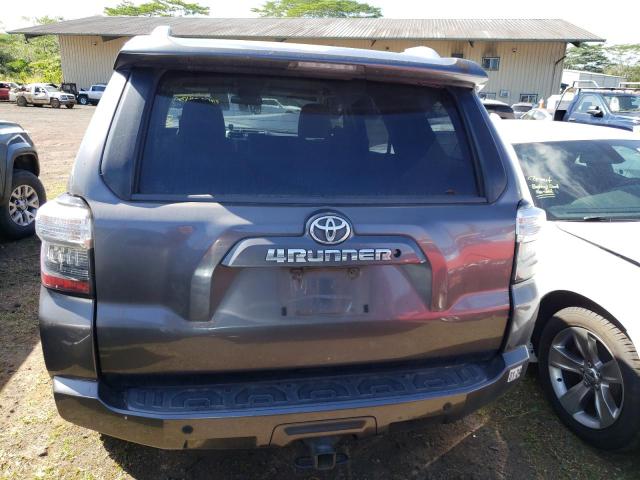 JTEBU5JR7E5150913 - 2014 TOYOTA 4RUNNER SR5 GRAY photo 6