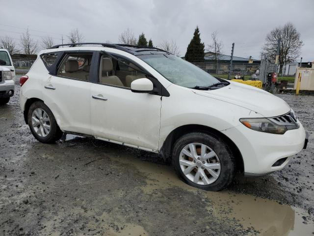 JN8AZ1MW3CW201184 - 2012 NISSAN MURANO S WHITE photo 4