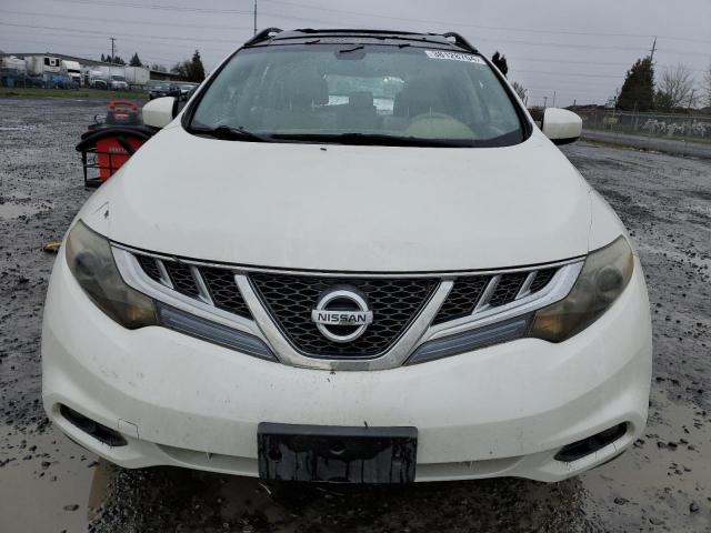 JN8AZ1MW3CW201184 - 2012 NISSAN MURANO S WHITE photo 5