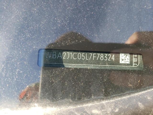 WBA2J1C05L7F78324 - 2020 BMW 230I ORANGE photo 12