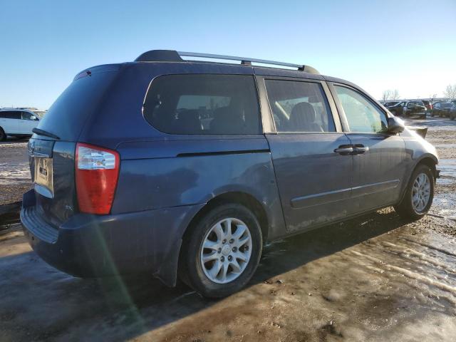 KNDMB233066040243 - 2006 KIA SEDONA EX BLUE photo 3