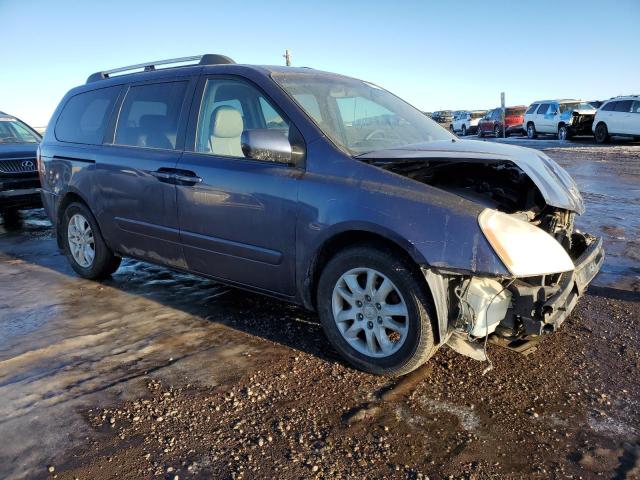 KNDMB233066040243 - 2006 KIA SEDONA EX BLUE photo 4