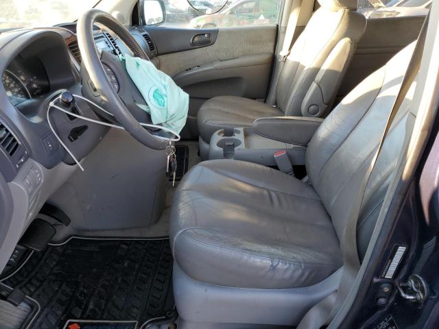 KNDMB233066040243 - 2006 KIA SEDONA EX BLUE photo 7