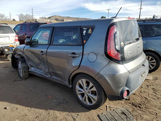 KNDJP3A54F7150639 - 2015 KIA SOUL + SILVER photo 2