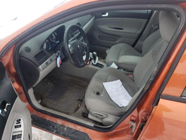 1G2AL55F077130596 - 2007 PONTIAC G5 SE ORANGE photo 7