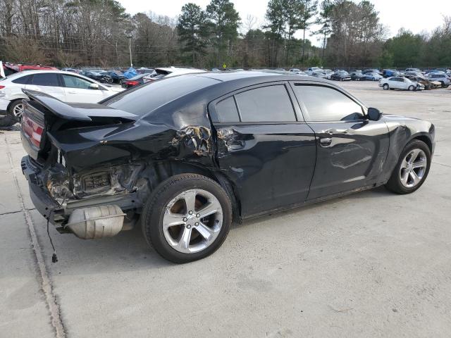 2C3CDXBG0EH134373 - 2014 DODGE CHARGER SE BLACK photo 3