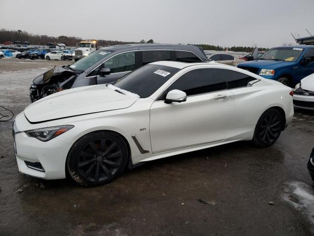 JN1EV7EKXHM360071 - 2017 INFINITI Q60 PREMIUM WHITE photo 1