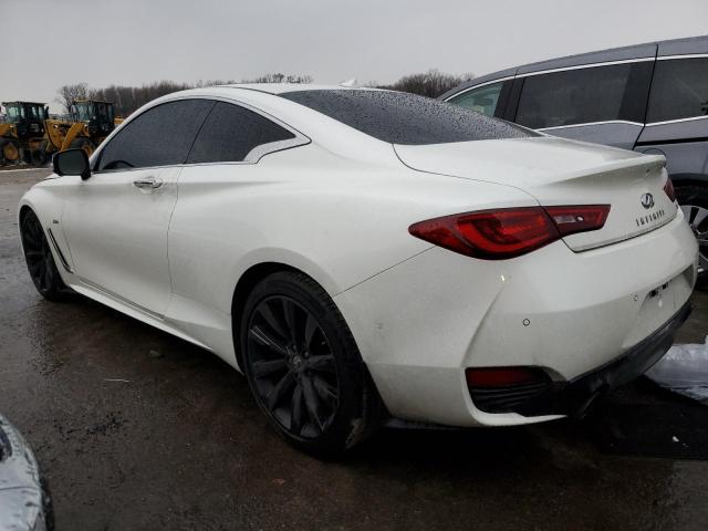 JN1EV7EKXHM360071 - 2017 INFINITI Q60 PREMIUM WHITE photo 2