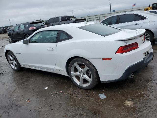 2G1FD1E30F9193071 - 2015 CHEVROLET CAMARO LT WHITE photo 2