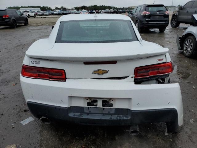 2G1FD1E30F9193071 - 2015 CHEVROLET CAMARO LT WHITE photo 6