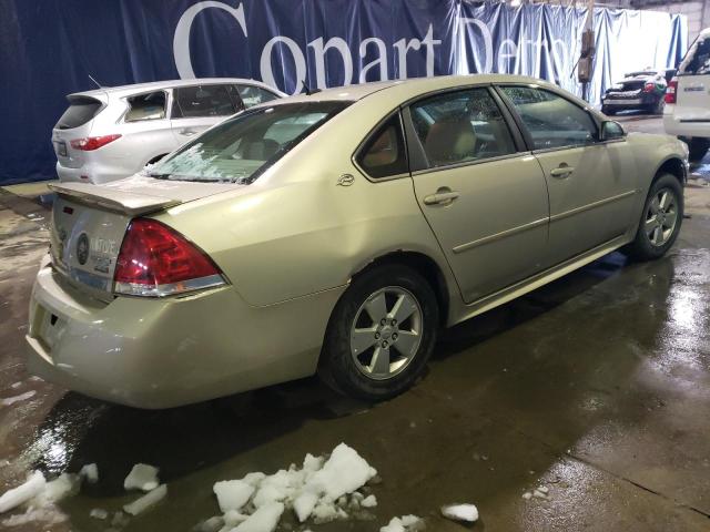 2G1WT57K391272011 - 2009 CHEVROLET IMPALA 1LT BEIGE photo 3