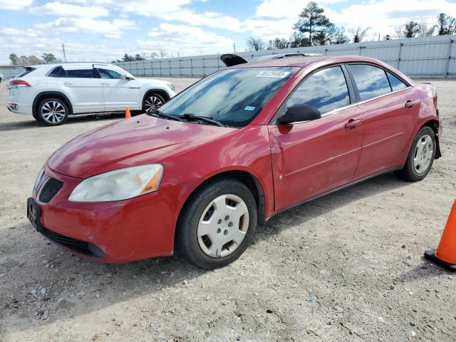 1G2ZF58BX74128472 - 2007 PONTIAC G6 VALUE L RED photo 1