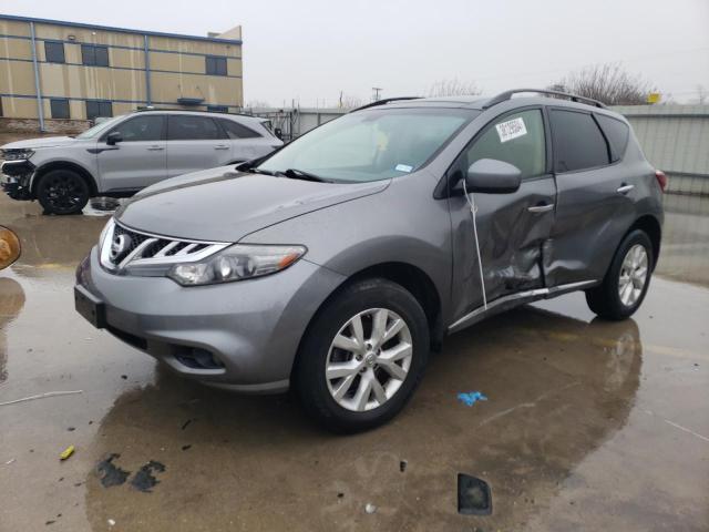 JN8AZ1MW3EW530423 - 2014 NISSAN MURANO S SILVER photo 1