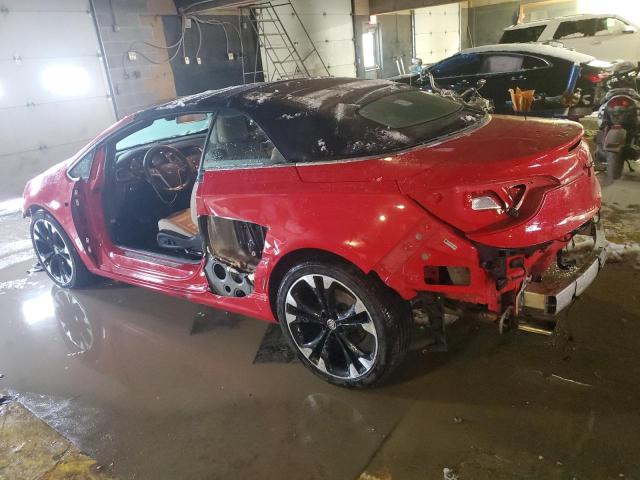 W04WJ3N52KG300477 - 2019 BUICK CASCADA SPORT TOURING RED photo 2
