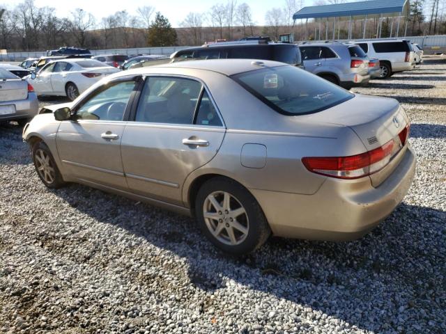 1HGCM66534A011423 - 2004 HONDA ACCORD EX GOLD photo 2