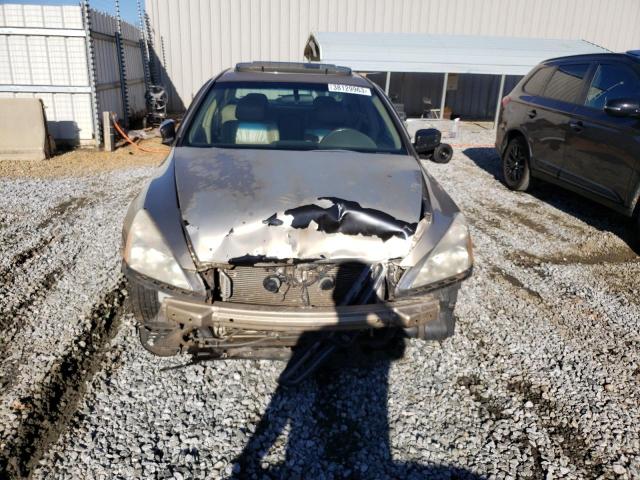 1HGCM66534A011423 - 2004 HONDA ACCORD EX GOLD photo 5