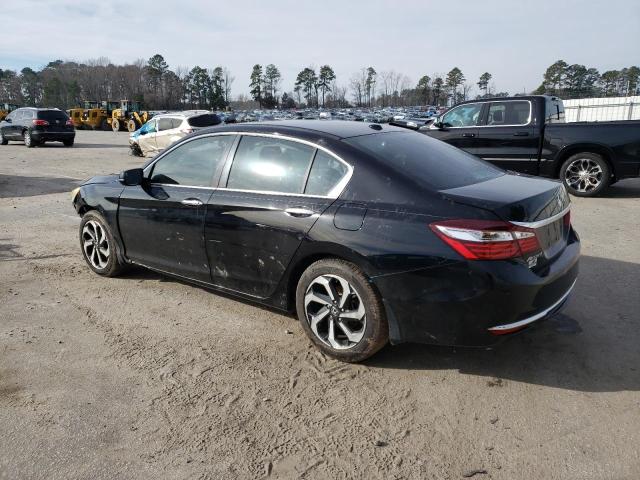 1HGCR2F85HA168154 - 2017 HONDA ACCORD EXL BLACK photo 2