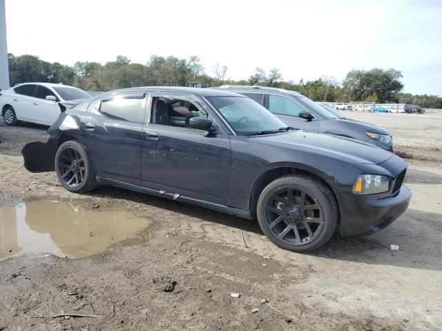 2B3KA43R37H784947 - 2007 DODGE CHARGER SE BLACK photo 4