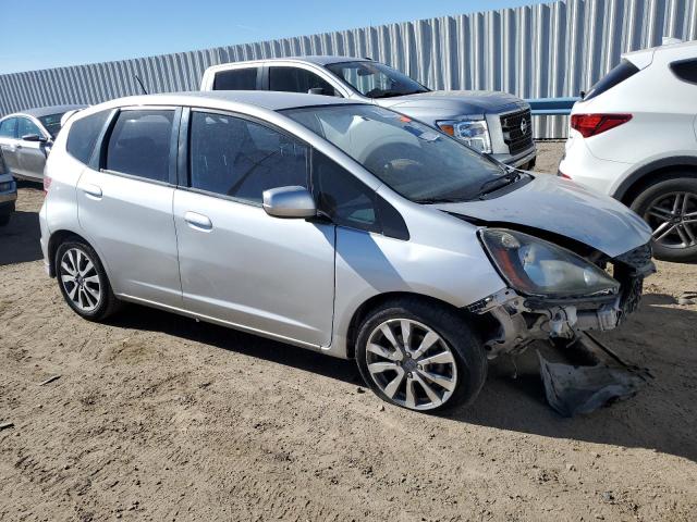 JHMGE8H55DC073592 - 2013 HONDA FIT SPORT SILVER photo 4