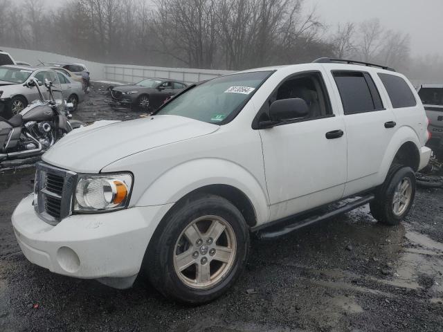 1D8HB48P27F583721 - 2007 DODGE DURANGO SLT WHITE photo 1