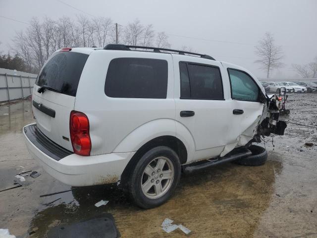 1D8HB48P27F583721 - 2007 DODGE DURANGO SLT WHITE photo 3