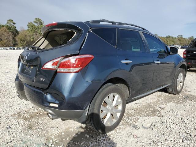 JN8AZ1MU7DW207862 - 2013 NISSAN MURANO S TEAL photo 3