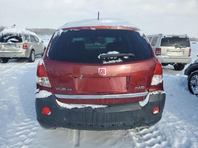 3GSDL43N19S558859 - 2009 SATURN VUE XE BURGUNDY photo 6