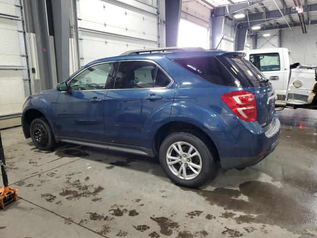 2GNALCEK1H6175262 - 2017 CHEVROLET EQUINOX LT BLUE photo 2