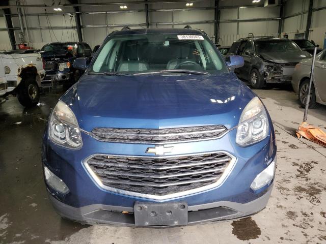 2GNALCEK1H6175262 - 2017 CHEVROLET EQUINOX LT BLUE photo 5