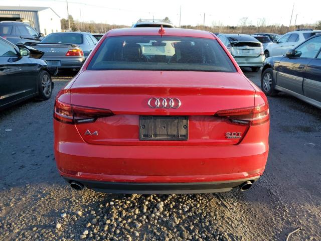 WAUANAF42HN018629 - 2017 AUDI A4 PREMIUM RED photo 6