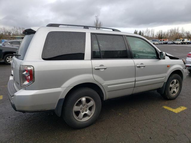 2HKYF18466H516650 - 2006 HONDA PILOT EX SILVER photo 3