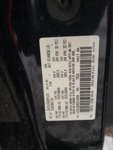 1D7HU18DX5S144340 - 2005 DODGE RAM 1500 ST BLACK photo 12