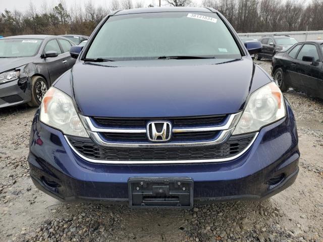 5J6RE4H79BL014587 - 2011 HONDA CR-V EXL BLUE photo 5