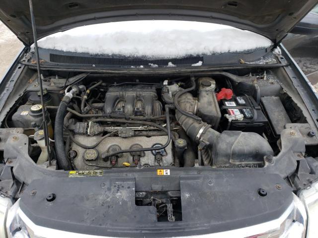 1FMDK02W58GA00992 - 2008 FORD TAURUS X SEL GRAY photo 12