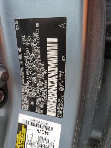 5TDZA22CX6S459808 - 2006 TOYOTA SIENNA XLE BLUE photo 13