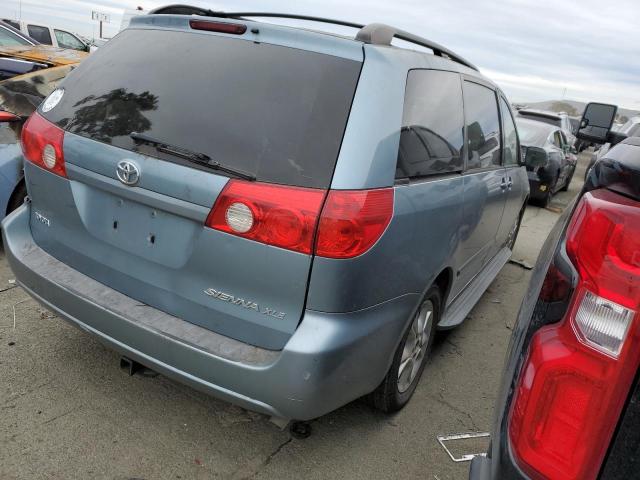 5TDZA22CX6S459808 - 2006 TOYOTA SIENNA XLE BLUE photo 3