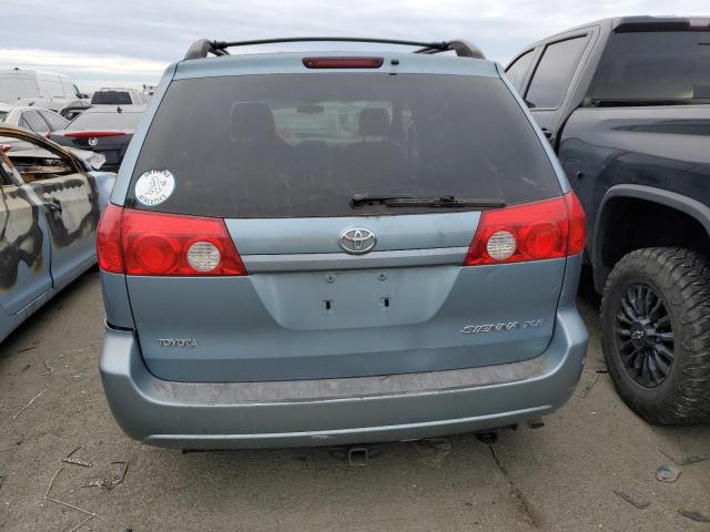 5TDZA22CX6S459808 - 2006 TOYOTA SIENNA XLE BLUE photo 6