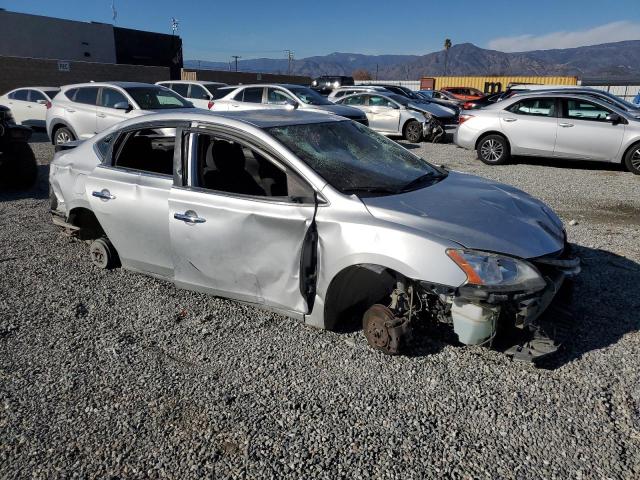 3N1AB7AP6EY315517 - 2014 NISSAN SENTRA S SILVER photo 4