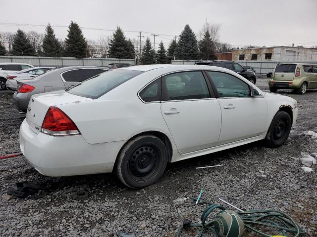 2G1WD5E31D1186813 - 2013 CHEVROLET IMPALA POLICE WHITE photo 3