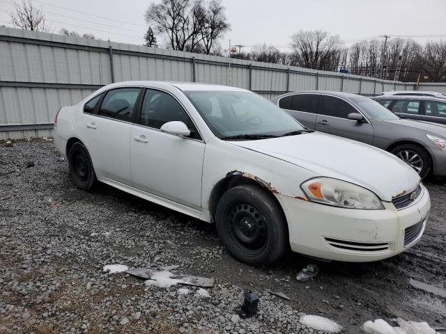 2G1WD5E31D1186813 - 2013 CHEVROLET IMPALA POLICE WHITE photo 4