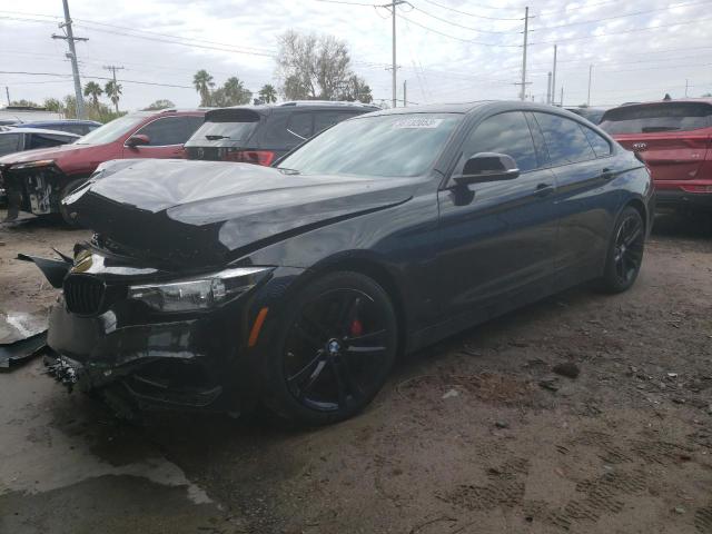 WBA4J5C54JBF20226 - 2018 BMW 440I GRAN COUPE BLACK photo 1