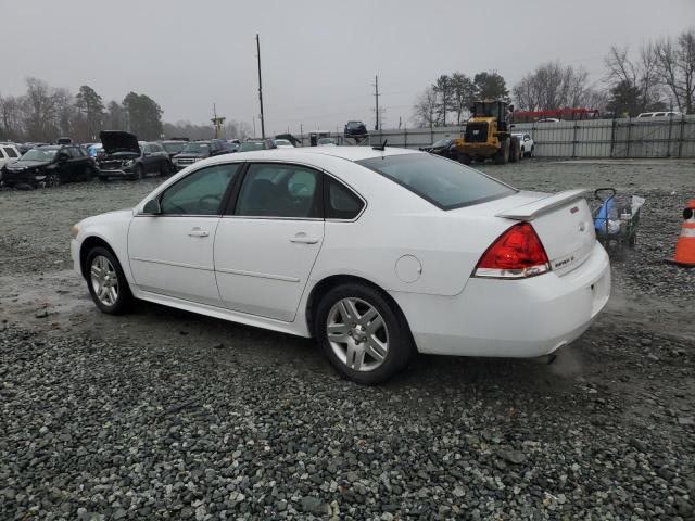 2G1WB5E3XD1200956 - 2013 CHEVROLET IMPALA LT WHITE photo 2