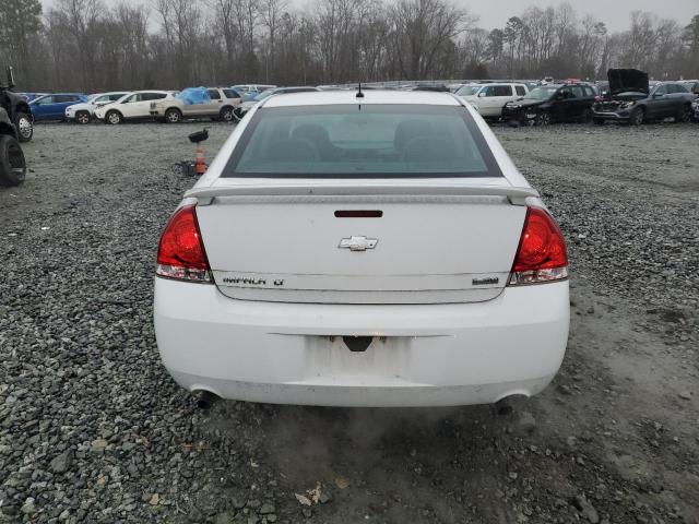 2G1WB5E3XD1200956 - 2013 CHEVROLET IMPALA LT WHITE photo 6