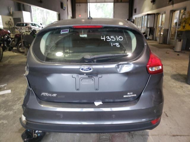 1FADP3K20GL329776 - 2016 FORD FOCUS SE GRAY photo 6