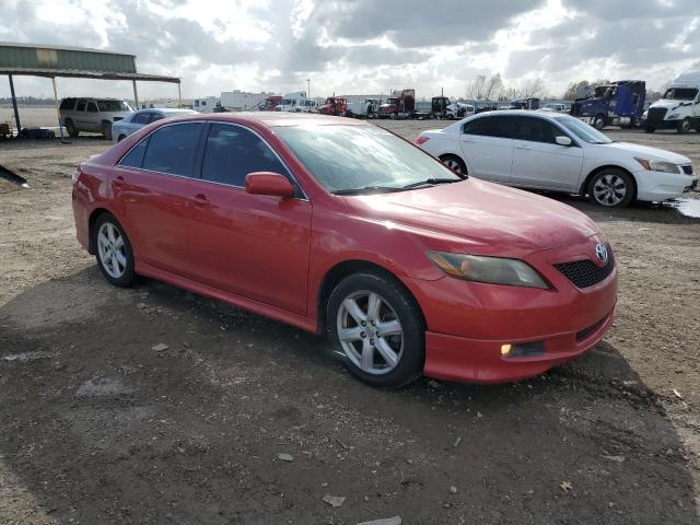 4T1BE46K67U073110 - 2007 TOYOTA CAMRY CE RED photo 4